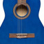 STAGG 4/4 Classical Guitar With Linden Top Blue Full Size W Nylon Strings - view 5