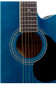 STAGG Blue Auditorium Cutaway Acoustic-electric Guitar With Basswood Top - view 4