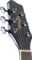 STAGG Black Auditorium Cutaway Acoustic-electric Guitar With Basswood Top - view 3