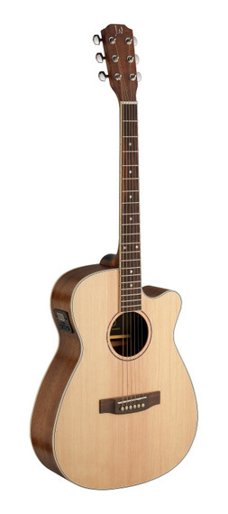 Asyla series 4/4 cutaway auditorium acoustic-electric guitar with solid spruce top