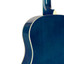 STAGG Slope Shoulder Dreadnought Acoustic Guitar in Transparent Blue Finish - view 4