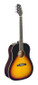 Slope Shoulder dreadnought guitar, sunburst