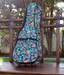 Tenor Ukulele Gig Bag Padded Soft Case Multicolor Blue Multicolor Stripe - view 6