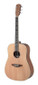 Asyla series 4/4 dreadnought acoustic guitar with solid spruce top, left-handed model