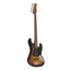 Stagg Standard "J" Style Electric Bass Guitar - Sunburst Finish with Roasted Maple Neck - view 2