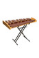 40-key desktop synthetic marimba set, with stand