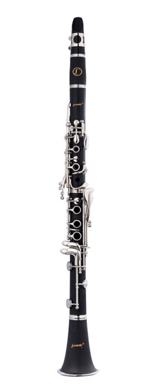 Bb Clarinet, ABS body, Boehm system, Nickel plated