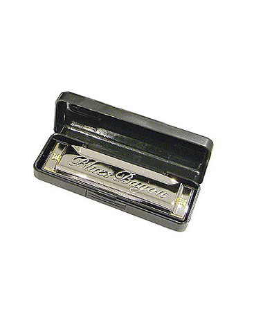 Blues Bayou Single harmonica with Case - key of C - BBHC