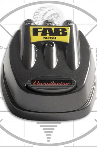Danelectro FAB Metal Effect Guitar Effects Pedal D-3