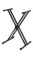 Ultimate support X Style Keyboard Stand IQ2000 Double Braced X Stand
