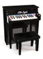 Little Legends Uptown Upright Black 25 key Child Piano