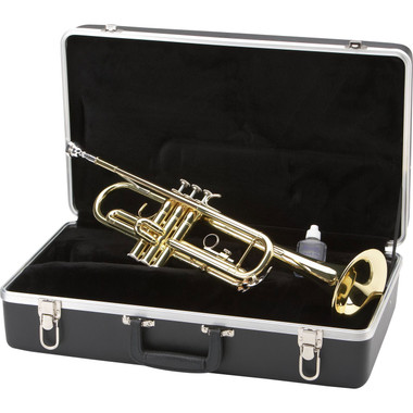 Blessing BTR-1277 Bb Trumpet BRASS w 7C Mouthpiece and C-125 CASE