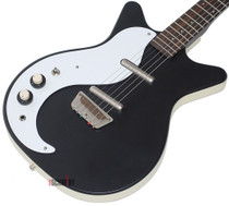Danelectro 59 NOS+ Electric Guitar Black D59M-PLUS Left Handed Black Lefty