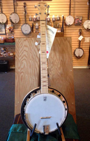 Deering Goodtime Two 5 string Banjo w Resonator Maple made In USA 6 yr warranty