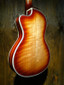 Archtop Cutaway Body F-hole Tenor Ukulele Flamed Maple Bird Inlay Arch Top uke - view 4