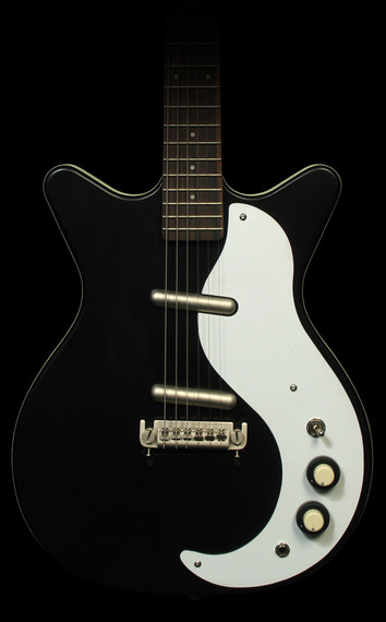 Danelectro 59 Electric Guitar Modified Bridge Black