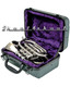 Rossetti Pocket Trumpet Nickel small horn NEW WARRANTY - view 2