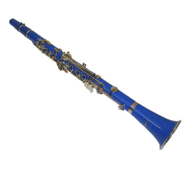 Rossetti Blue Student Bb Soprano Clarinet with Case and accessories