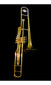 Rossetti C Valve Trombone w/ Case+WARRANTY gold Lacquer - view 4
