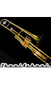 Rossetti C Valve Trombone w/ Case+WARRANTY gold Lacquer - view 5