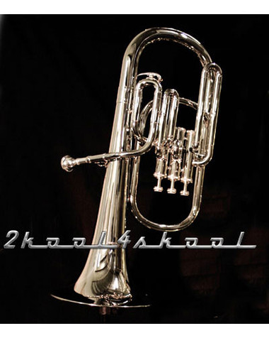 Rossetti Alto Horn NICKEL Eb Saxor +Case+NEW +Warranty