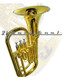 Rossetti Baritone Horn-Gold Lacquer 13.4mm bore 9" bell - view 4