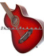 Red Bajo Sexto Electric Acoustic 12 String Bass Guitar - view 2