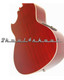 Red Bajo Sexto Electric Acoustic 12 String Bass Guitar - view 4