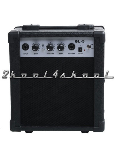 5w Guitar practice amp rechargeable amplifier NEW watt