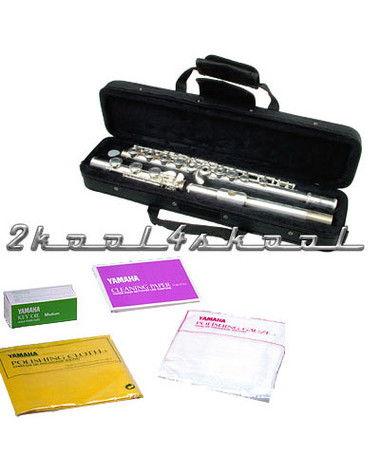 Silver C FLUTE Open Hole+Yamaha care kit Brand NEW