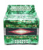 Diatonic Button Accordion 3 ROW Green NEW acordion 31 treble 12 bass EAD MI - view 2