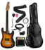 Sunburst 3/4 size Raptor Junior Rock Pack INCLUDES: 3 Watt Amp, Gig Bag, Strap, Cable, Pick and Replacement String
