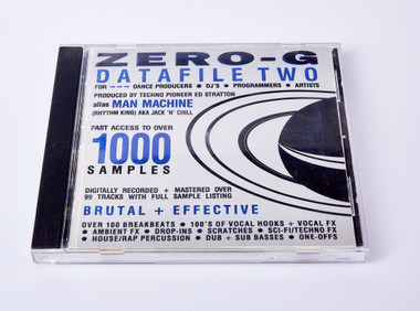 Zero-G Datafile Two Audio Sample CD Time + Space
