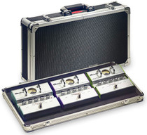 STAGG UPC-500 ABS Guitar Effects Pedal Case with Velcro Interior