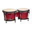 STAGG Wild Cherry Finish 7.5" & 6.5" Latin Wood Bongos With Steel Rims - view 3