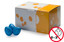 Stagg Box Of 50 Blue Plastic Egg Shakers hand percussion - view 2
