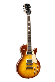 Deluxe Series, electric guitar solid Mahogany with AAA flamed maple top