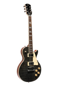 Deluxe Series, electric guitar solid Mahogany with AAA flamed maple top