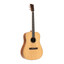 Stagg Dreadnought Acoustic Guitar With Spruce Top Series 45 Natural Lacewood - view 2