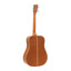 Stagg Dreadnought Acoustic Guitar With Spruce Top Series 45 Natural Lacewood - view 3