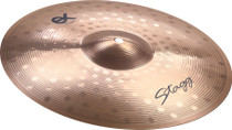 STAGG 18" Ex Medium Crash Cymbal: Full-bodied Sound With Balanced Attack And Decay