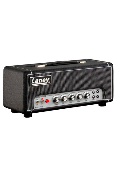 Laney LA Studio all-tubes low power amplifier head with Two Notes Torpedo cabinet simulation Module.