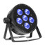 Flat ECOPAR 6 LightTheme™ spotlight with 6 x 30-watt RGBW (4 in 1) LED