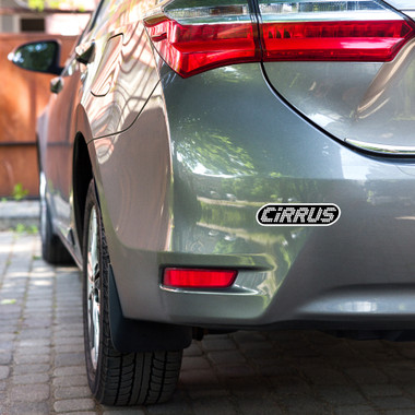 Cirrus Moonshine Classic Dot Logo Sticker