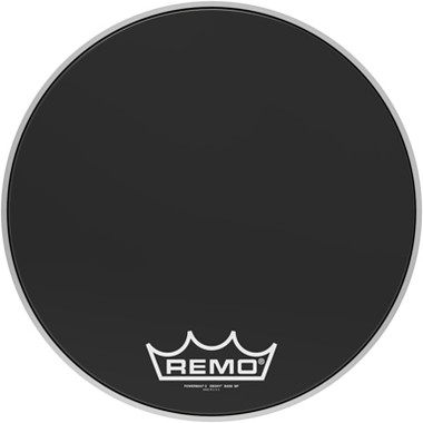 18" Powermax 2 Ebony marching bass drum head