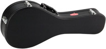 STAGG Basic Instrument-Shaped Bluegrass Mandolin Hard Case with Vinyl Covering