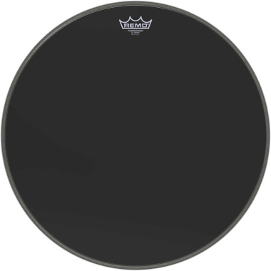20" Powerstroke 3 Ebony Bass Drum head with Dynamo underlay