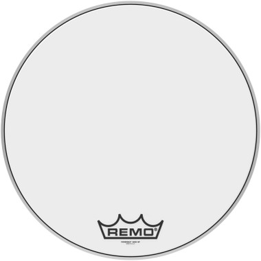 22" Powermax Ultra White Marching Bass Drum head