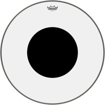 26" CS Clear Bass Drum Head with black dot
