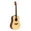 Crafter HD100-N dreadnought acoustic guitar natural satin full front view